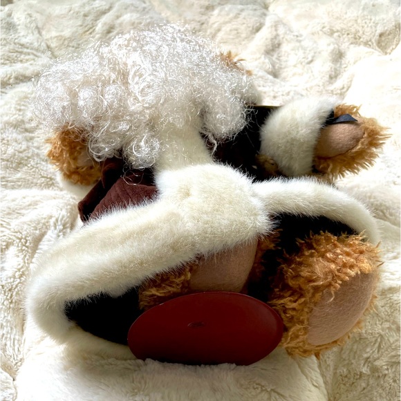 NIB Boyds Mohair Bear Vintage 2000 Omega T Legacy with baby Alpha and timepiece - Picture 7 of 13